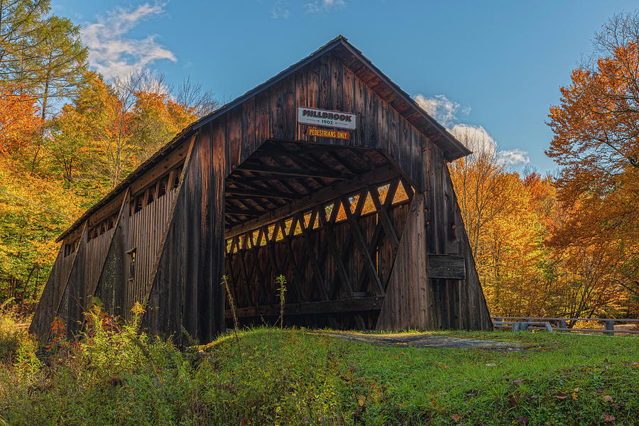 Millbrook Covered Bridge Postlude Photograph by Angelo Marcialis