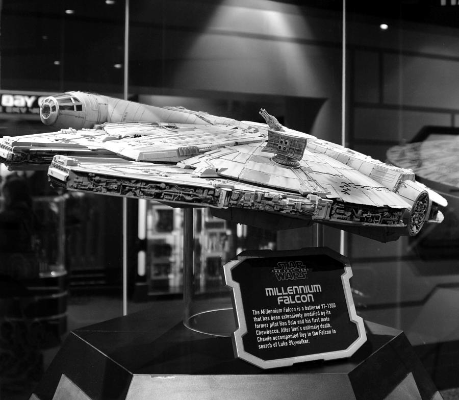Millennium Falcon model  Photograph by David Lee Thompson