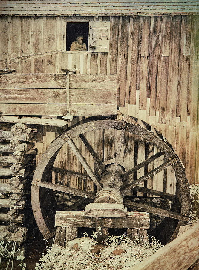 Miller At The Old Grist Mill Photograph by Jim Cook