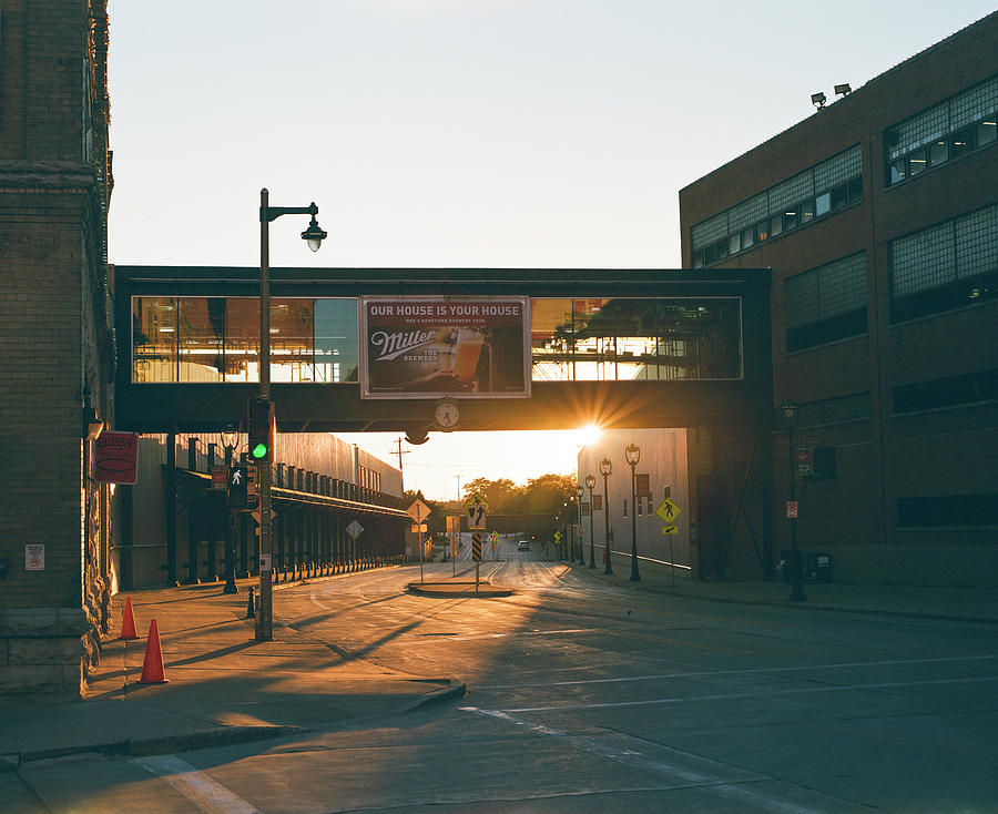 Brewery Photograph - Miller Valley Sunset by Vincent Buckley Brewery Photograph - Miller Valley Sunset by Vincent Buckley