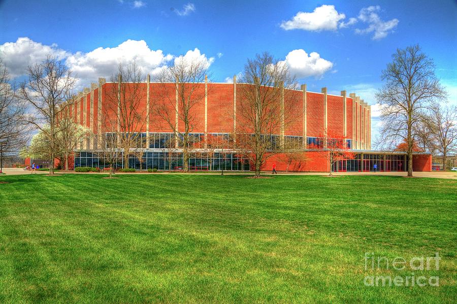 Basketball Photograph - Millett Hall Miami of Ohio University by Paul Lindner