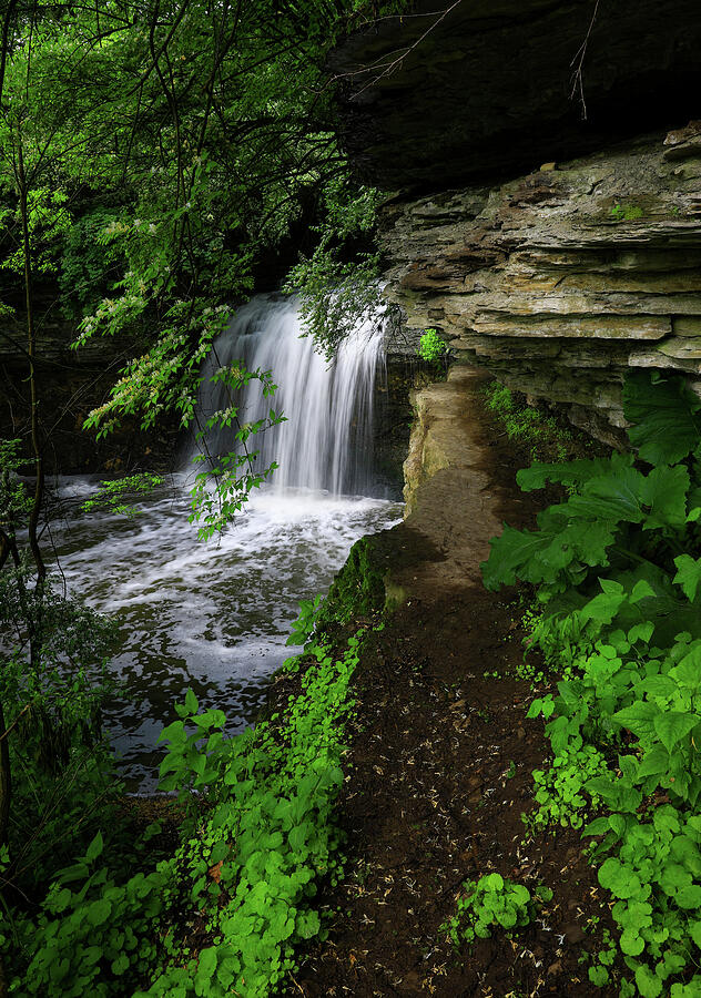 Millikin Falls Ohio Photograph by Dan Sproul