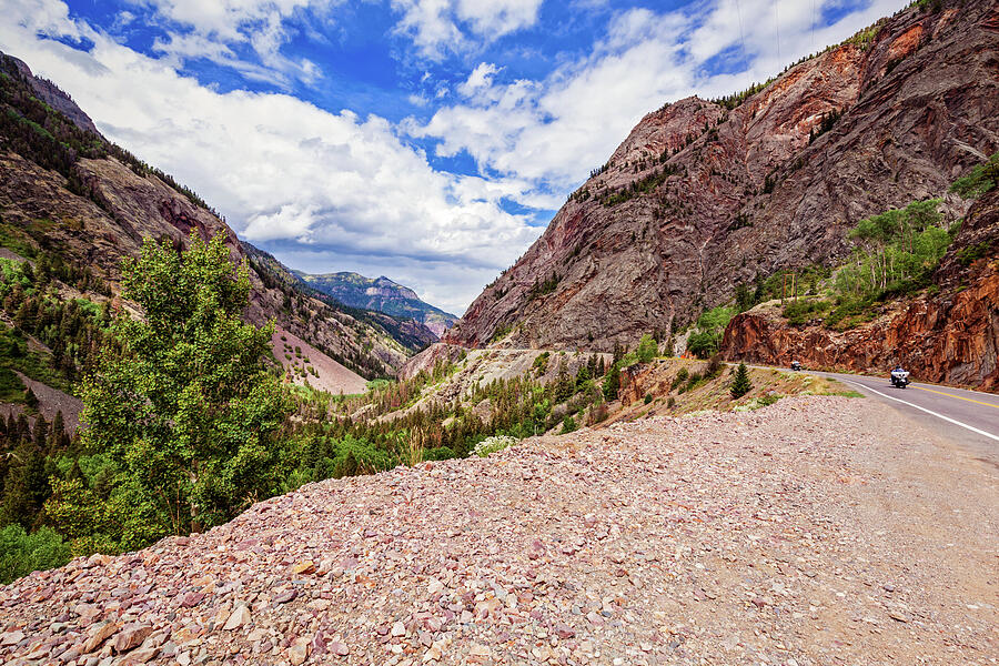 Million Dollar Highway, Hwy 550, Ouray, CO Photograph by Jeanette Fellows