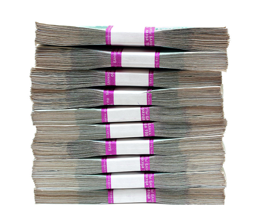 Million Rubles - Stack Of Bills In Packs Photograph by Mikhail Kokhanchikov