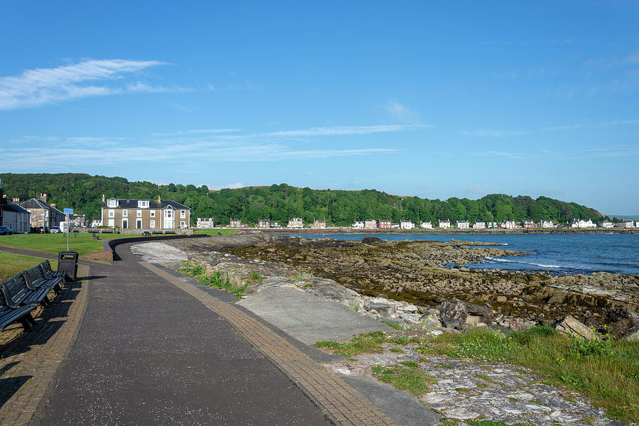Millport seafront Photograph by Steev Stamford