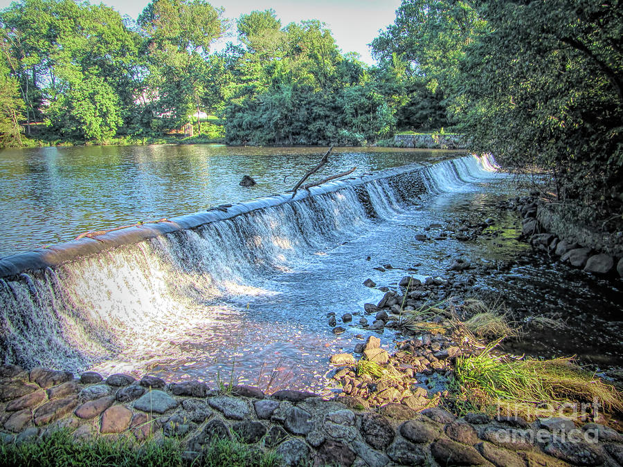 MIlton Lake Park Clark New Jersey Photograph by Elisabeth Lucas - Fine ...