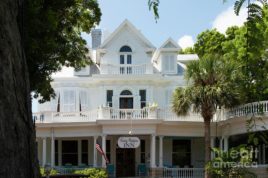 Milton W Curry House Key West Florida Photograph by Wayne Moran