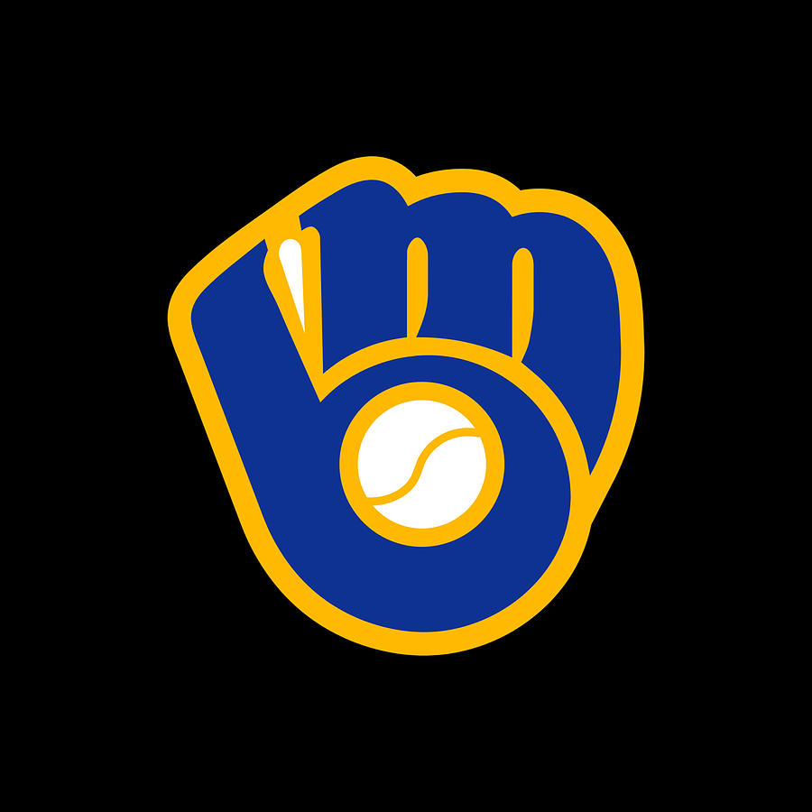 Milwaukee Brewers design Digital Art by Ben Edwards - Fine Art America