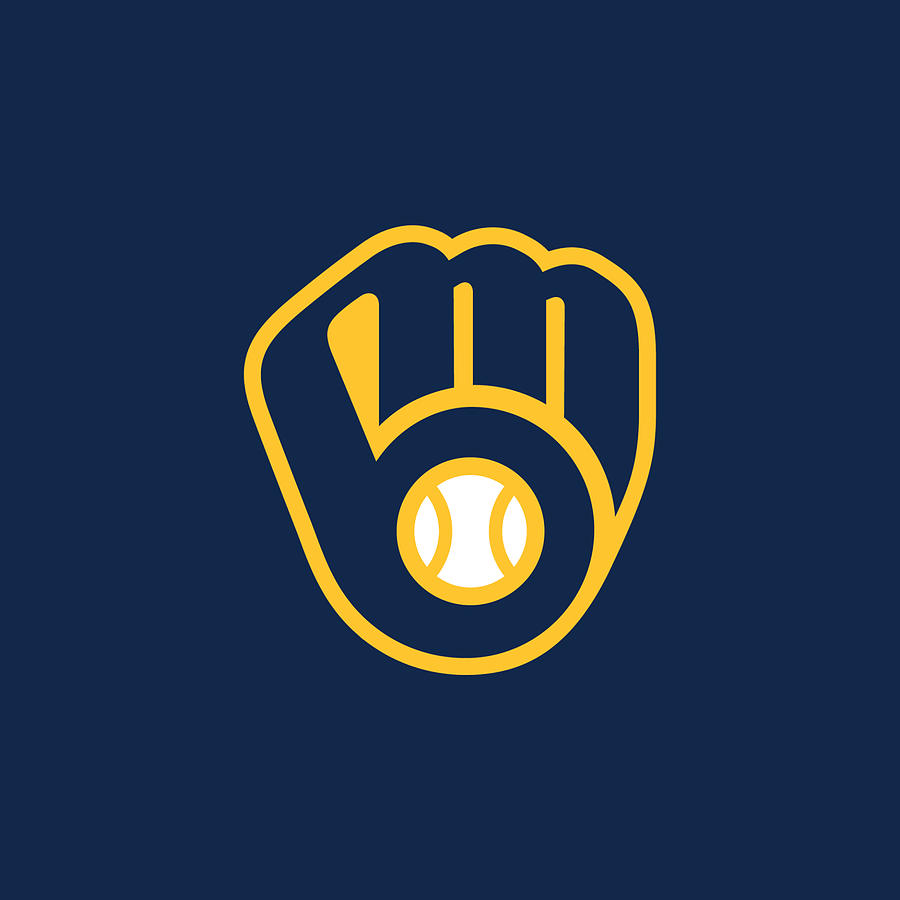 Milwaukee Brewers Emblem Logo Digital Art by Emmett Wilkinson - Fine ...