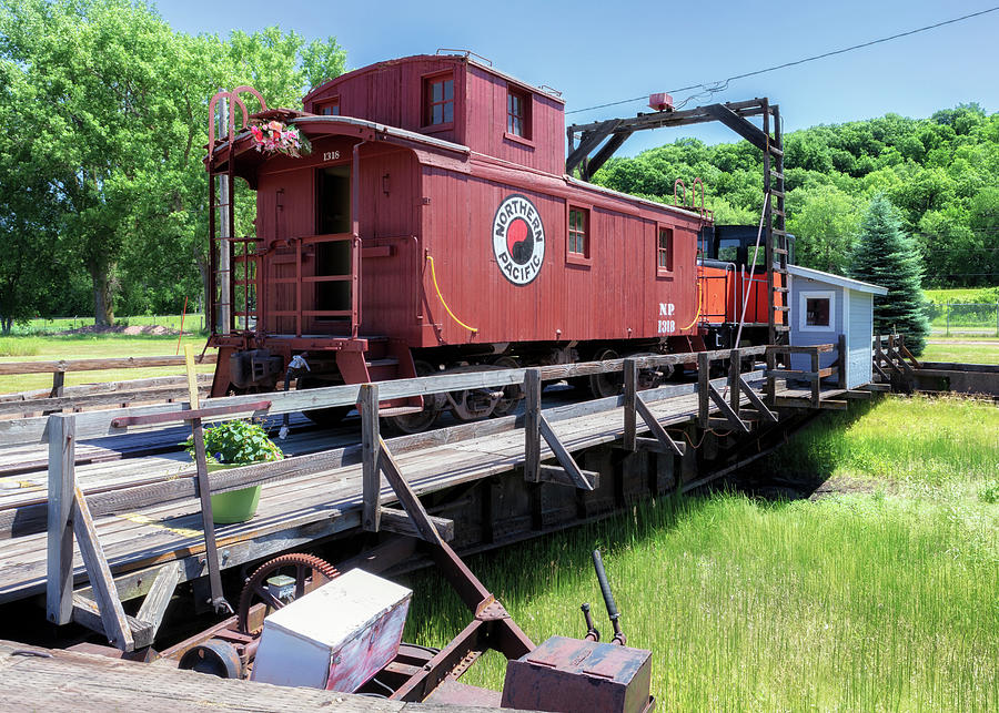 Milwaukee Railroad Shops Historic District Turntable Photograph by Susan Rissi Tregoning