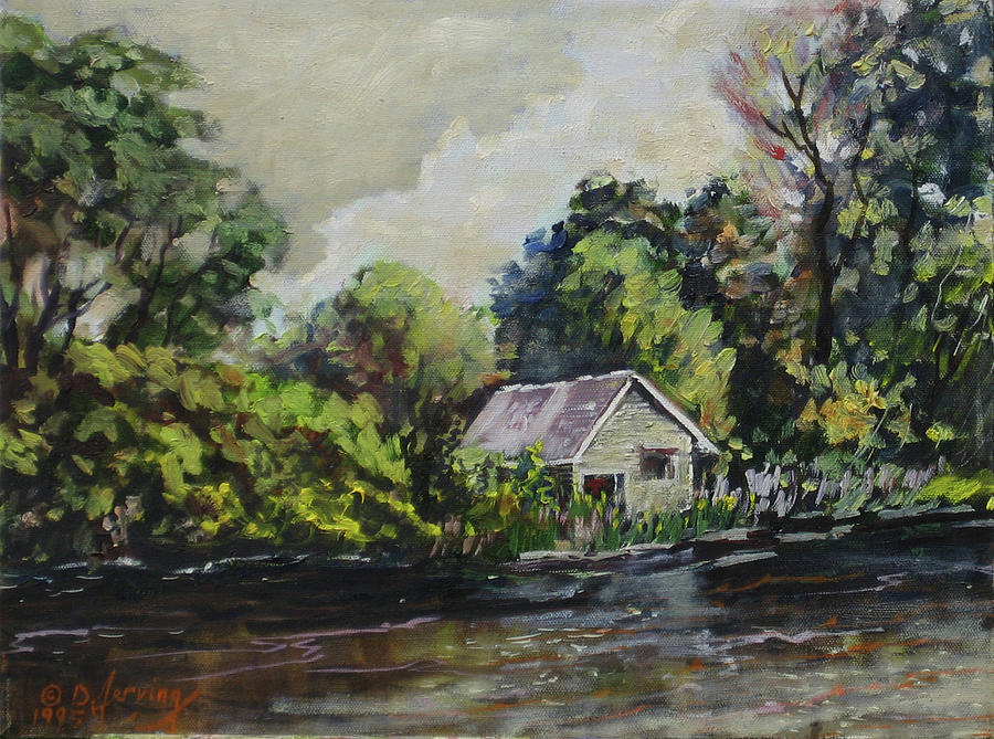 Milwaukee River 2 Painting by Douglas Jerving
