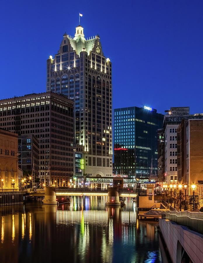 Milwaukee RiverWalk Photograph by Steve Bell - Fine Art America