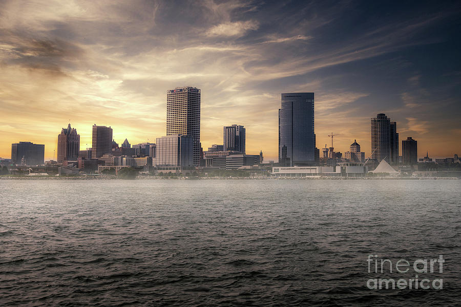 Milwaukee Skyline #1 Photograph by Jarrod Erbe