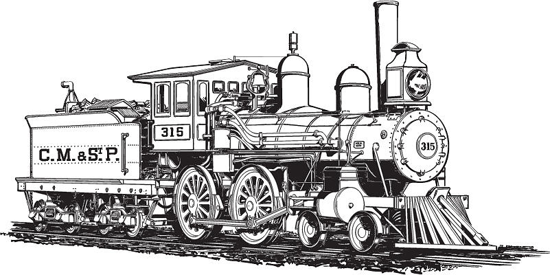 Milwaukee Digital Art - Milwaukee Steam Locomotive by Peter Barclay