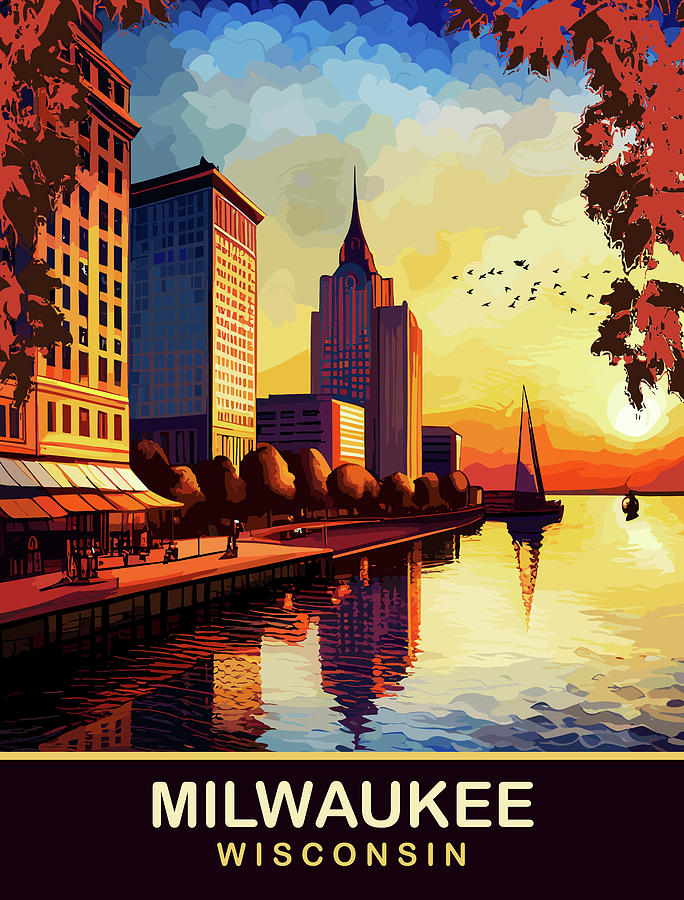 Milwaukee Wallpaper Digital Art by Long Shot - Fine Art America