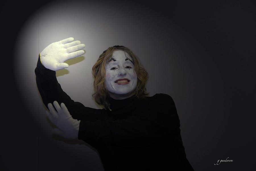 Mime Photograph by Gary Gunderson