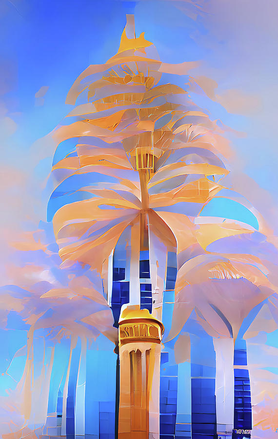 Minaret Digital Art By Andreas Thust Fine Art America