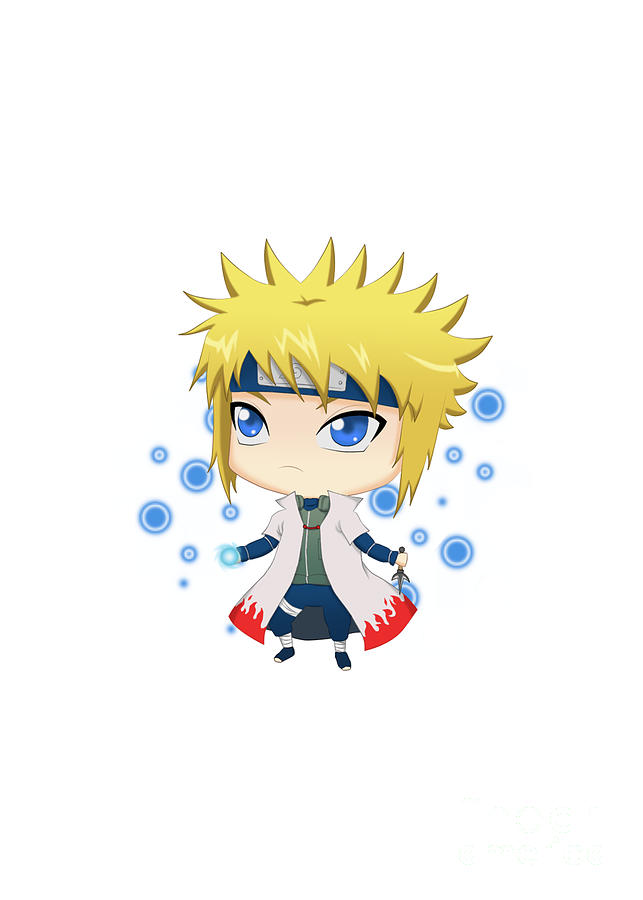 Minato Namikaze Chibi Digital Art by Danni Juliyanto - Pixels