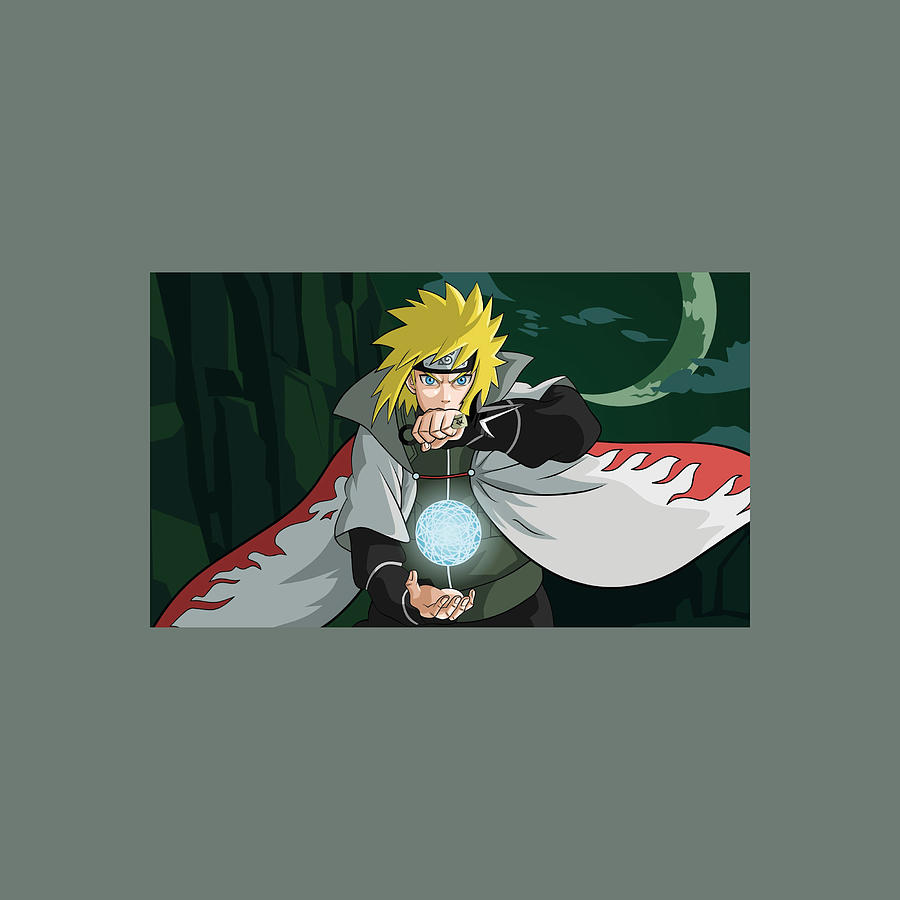 Minato Namikaze Digital Art by Mii Chell