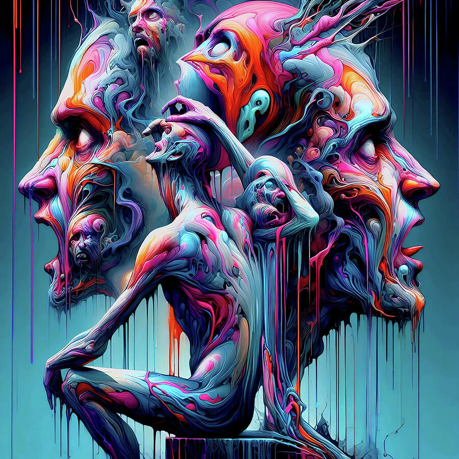 Mind of the Insane 004 Digital Art by Insidious Arts Mind of the Insane 004 Digital Art by Insidious Arts