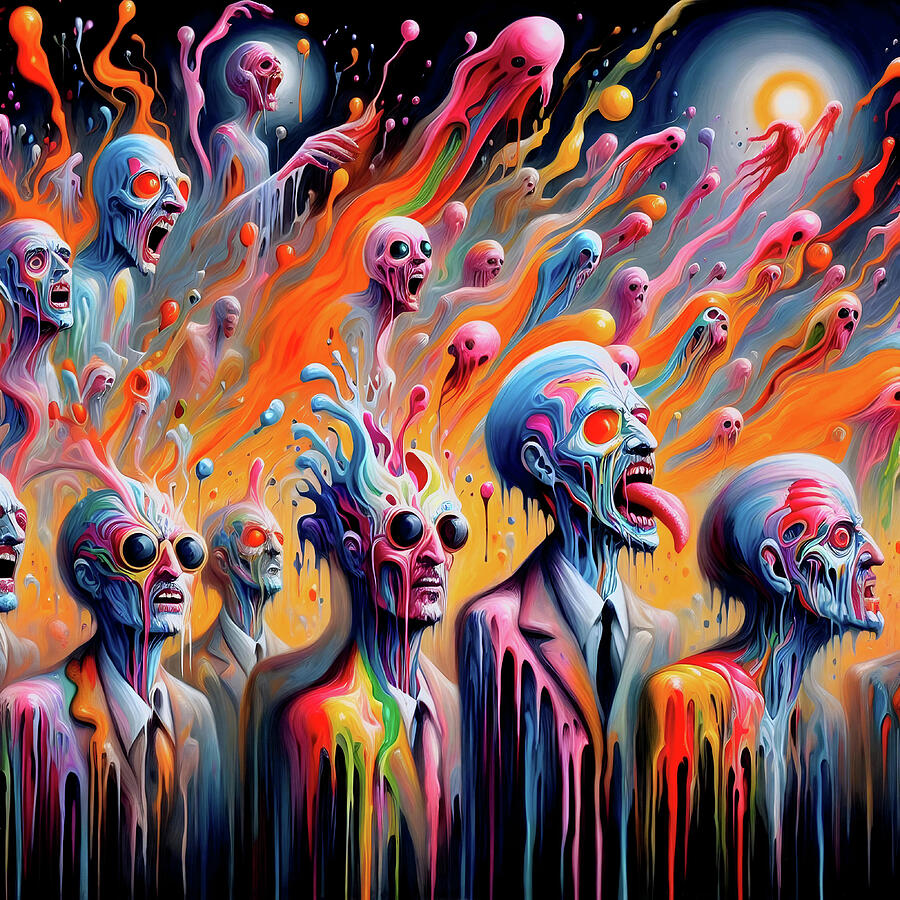 Mind of the Insane 005 Digital Art by Insidious Arts Mind of the Insane 005 Digital Art by Insidious Arts