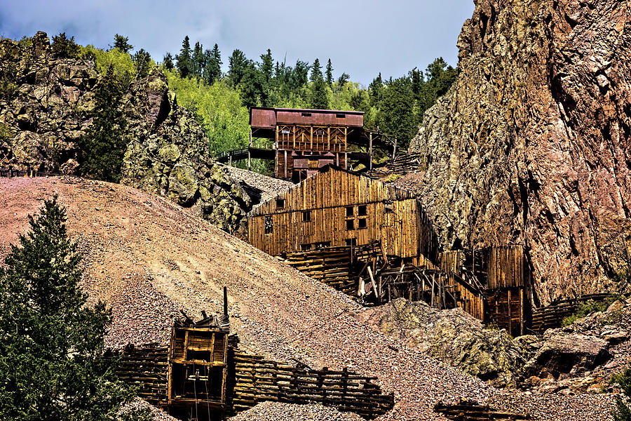 Mountain Photograph - Mine On The Mountain by Lana Trussell