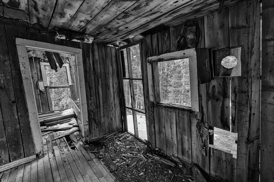 Miners Cabin Interior Photograph by Denise Bush