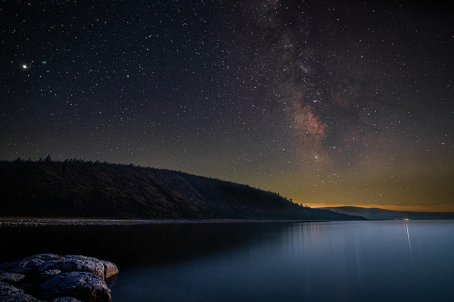 Miners Point Starscape Photograph by Mike Lee