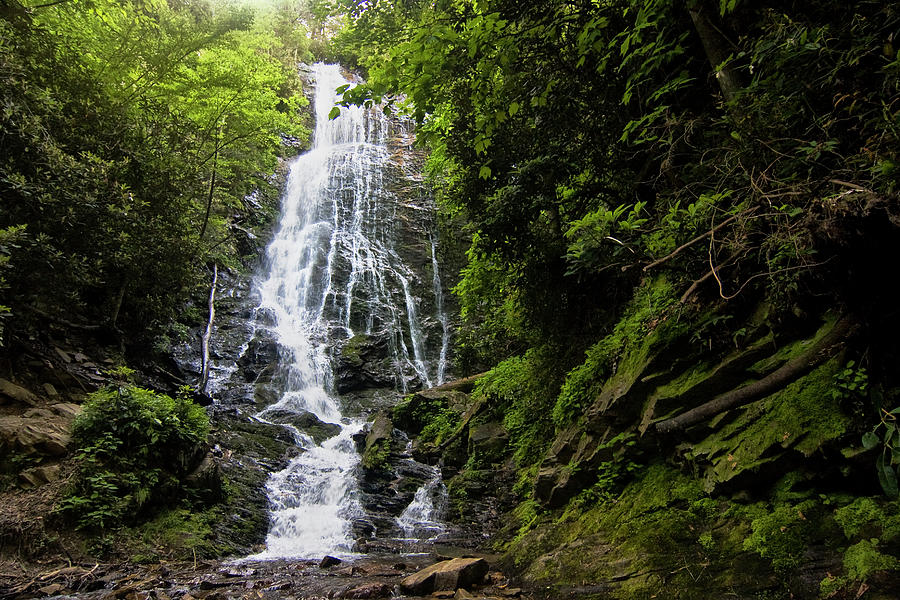 Mingo Falls Of Cherokee Nc Photograph