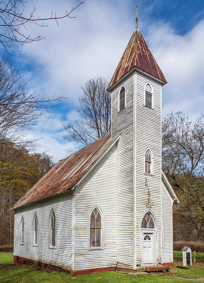 Mingo Methodist Church Photograph by Andy Crawford