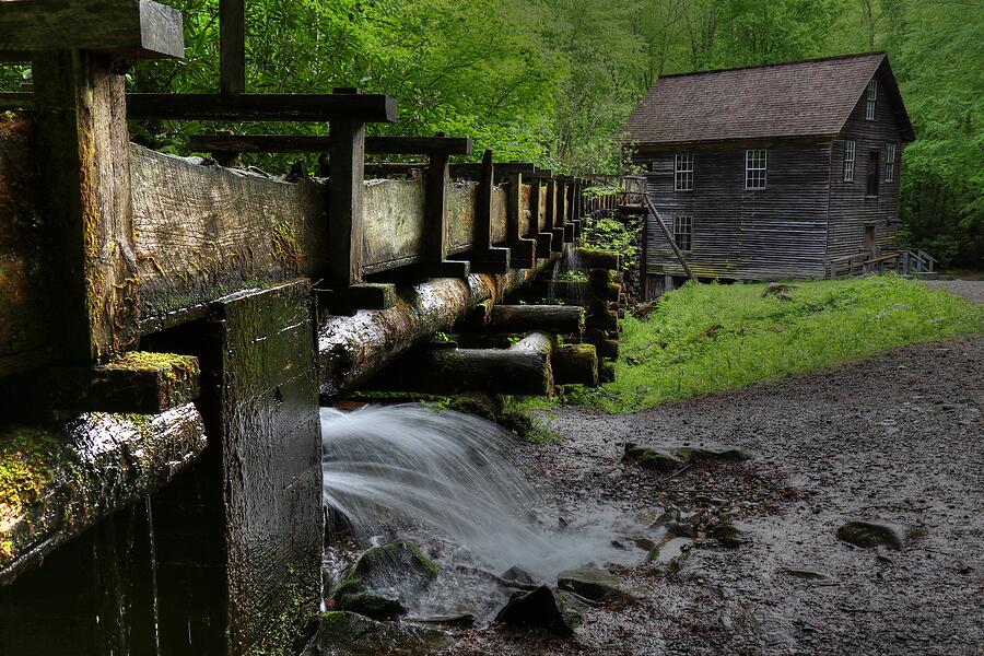 Mingus Mill in the Springtime Photograph by Carol Montoya