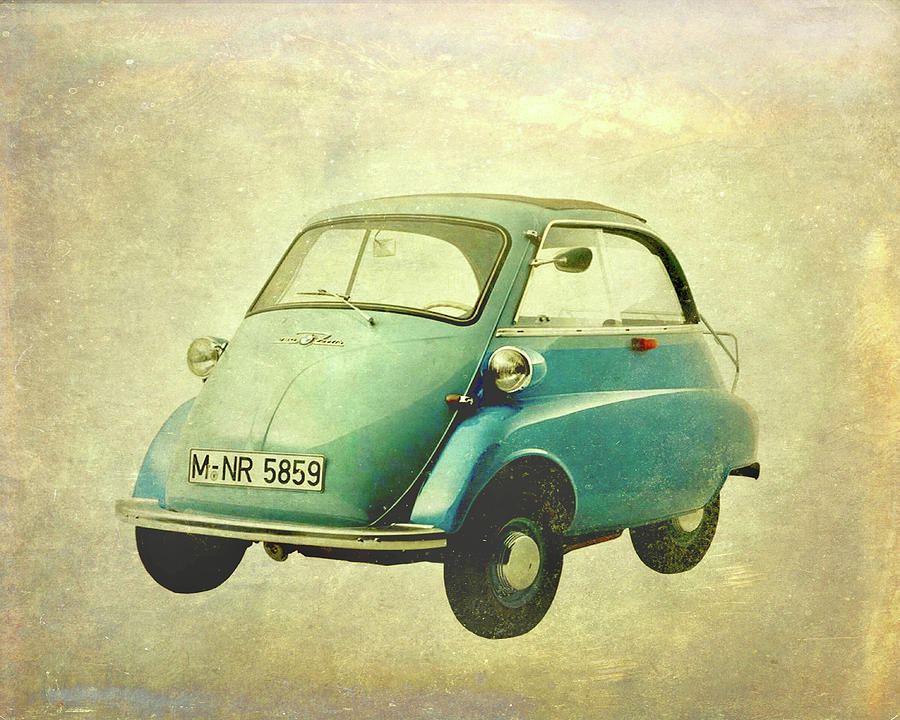 Mini Car_Vintage_16 Photograph by Oscar Linares