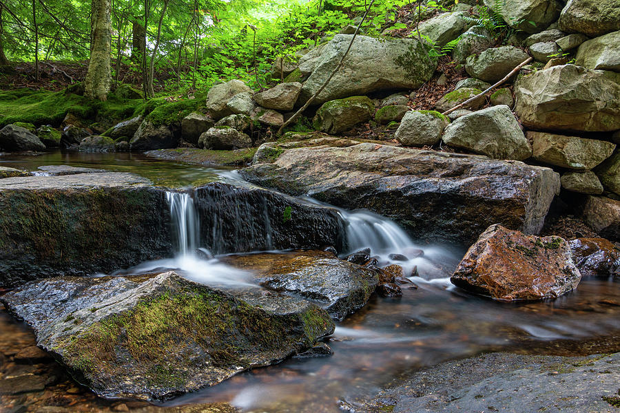 Mini Falls on the Coxing Kill Photograph by Jeff Severson - Fine Art ...