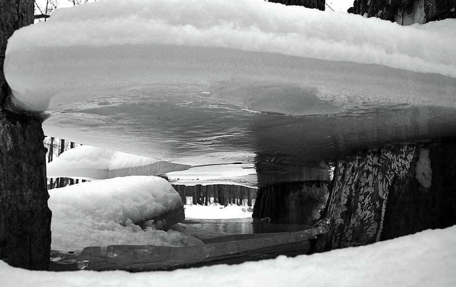 Mini Ice Tunnel Photograph by Carl Marceau