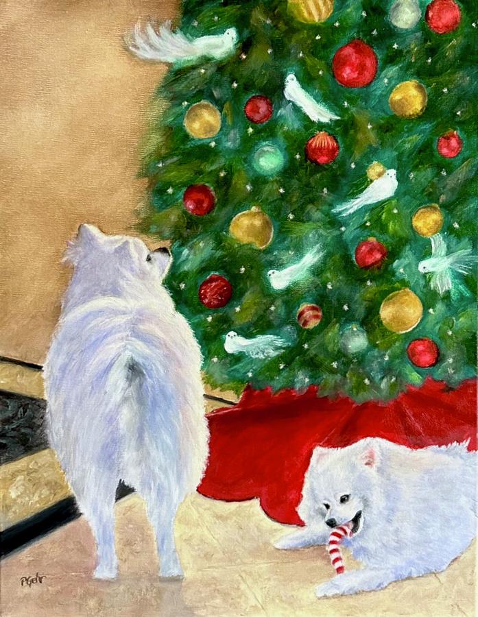 Mini Merriment Painting by Dr Pat Gehr