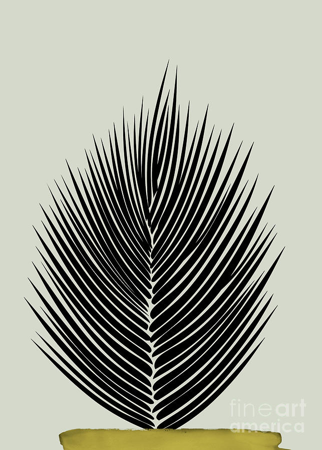Minimal Art Palm #minimal Digital Art