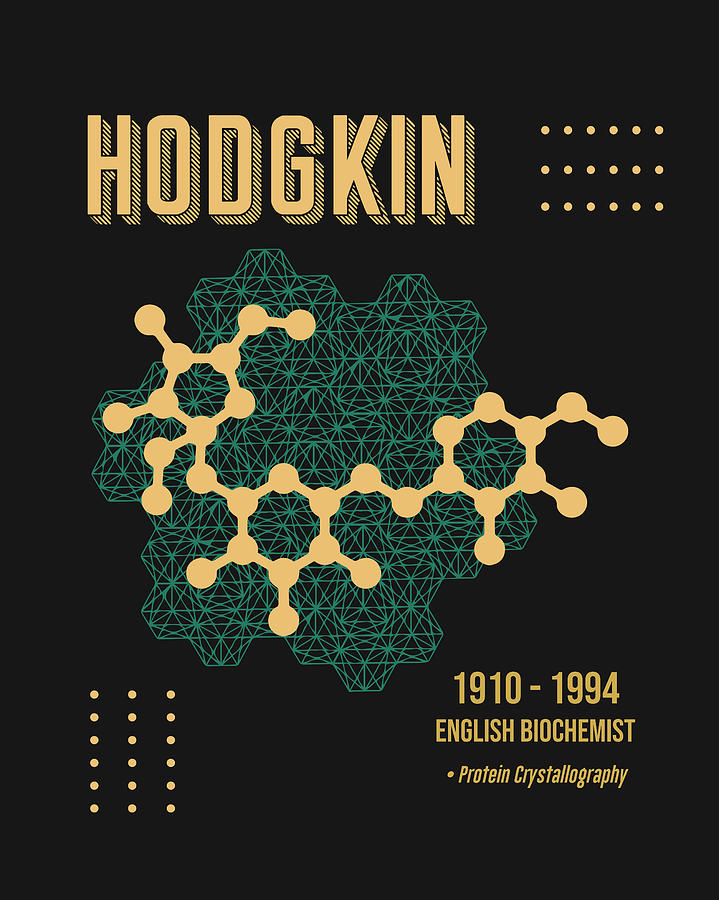 Minimal Science Posters - Dorothy Hodgkin 01 - Biochemist Digital ...