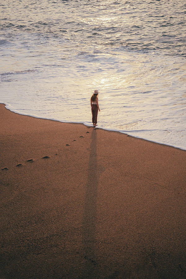 Minimalistic Beach Photograph by Constantin Seuss