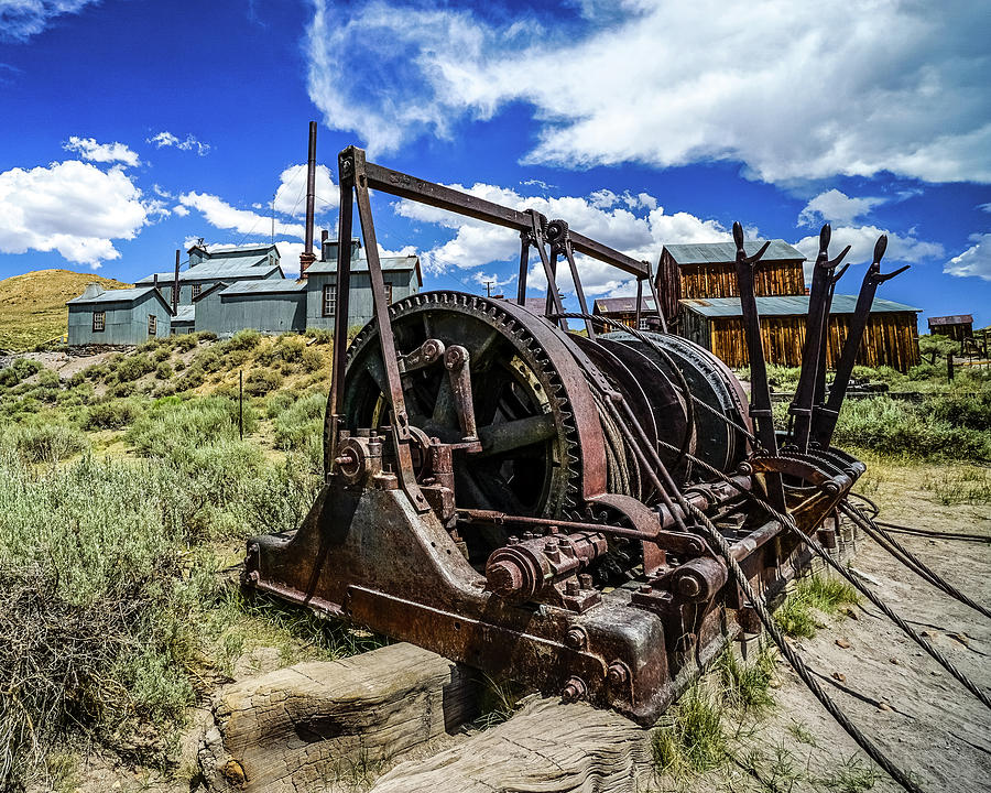 Mining Equipment Photograph by Brett Harvey