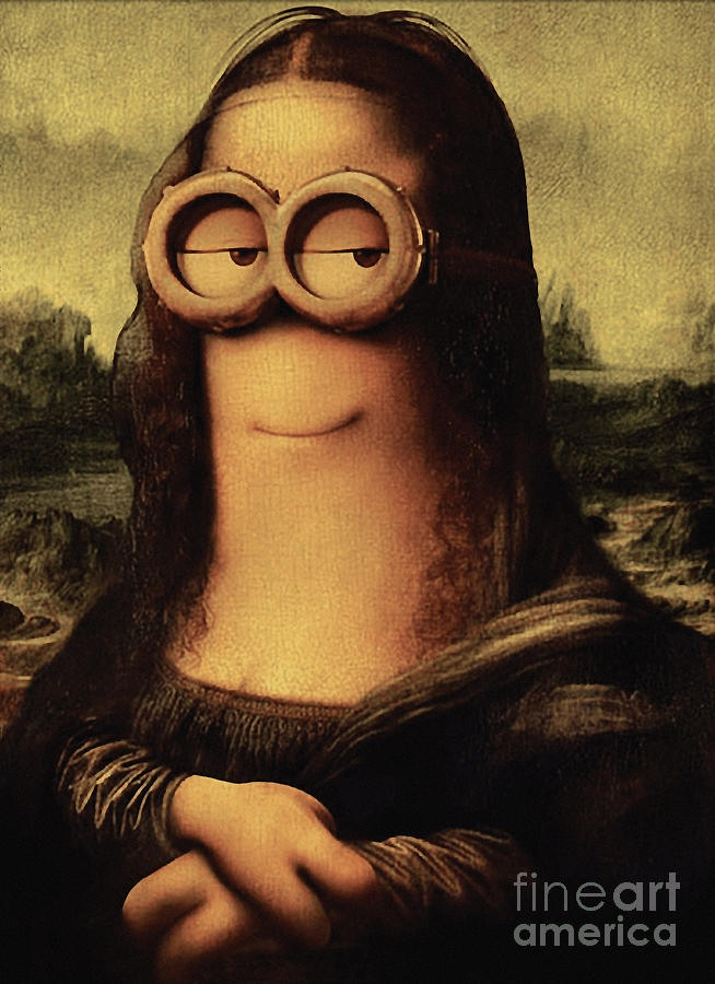 Minion Lisa Digital Art by Ha Pham