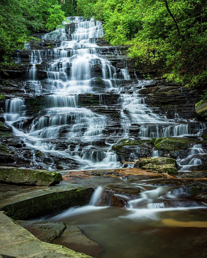 Minnehaha Falls at Sunrise Photograph by Lee Reese - Fine Art America