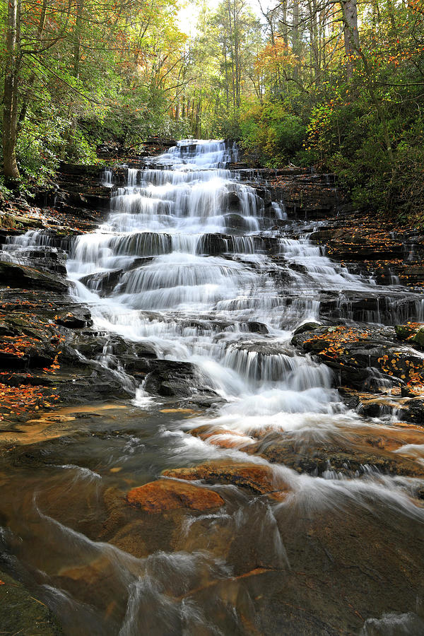 Minnehaha Waterfall - Georgia Photograph by Richard Krebs