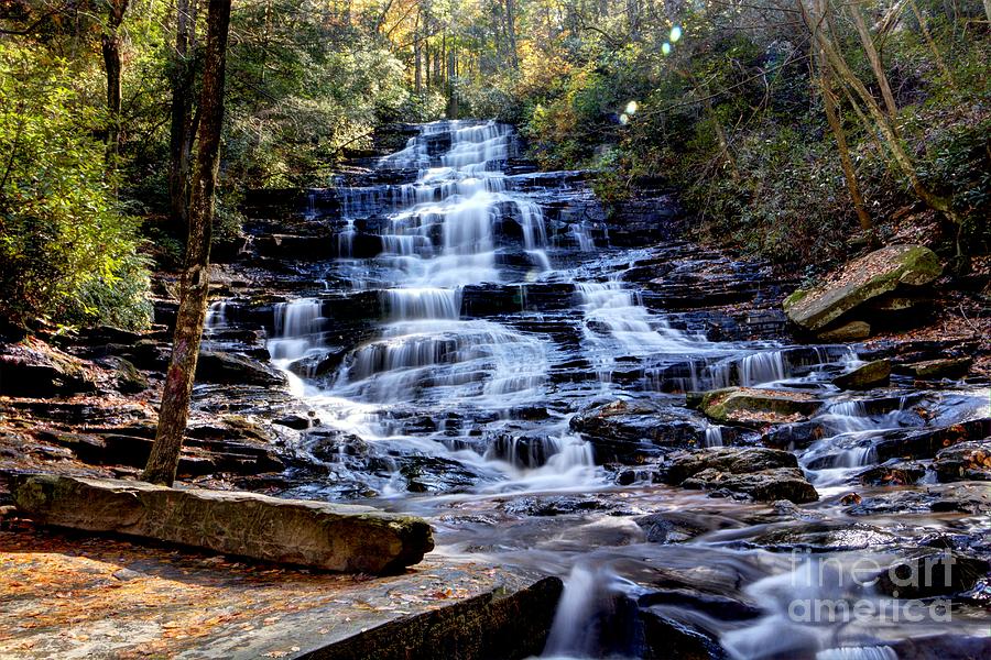 Minnehaha Falls Georgia Photograph by Charlene Cox - Fine Art America