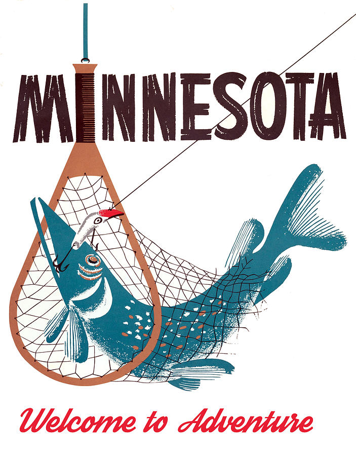 Fish Digital Art - Minnesota Hook by Long Shot