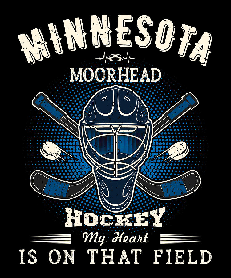 Minnesota Moorhead Ice Hockey Digital Art by Active Artist Fine Art