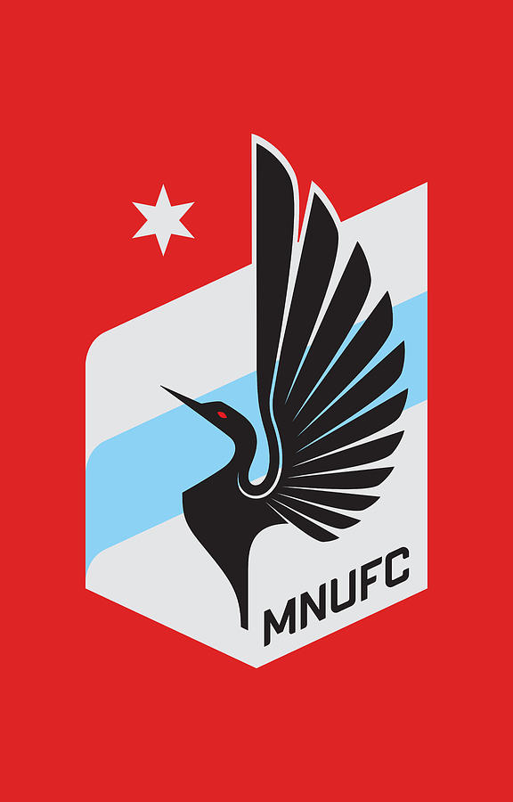 Minnesota United FC logo Digital Art by Red Veles