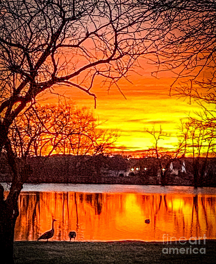 Minooka Sunset Photograph by Ryan Champeau Fine Art America