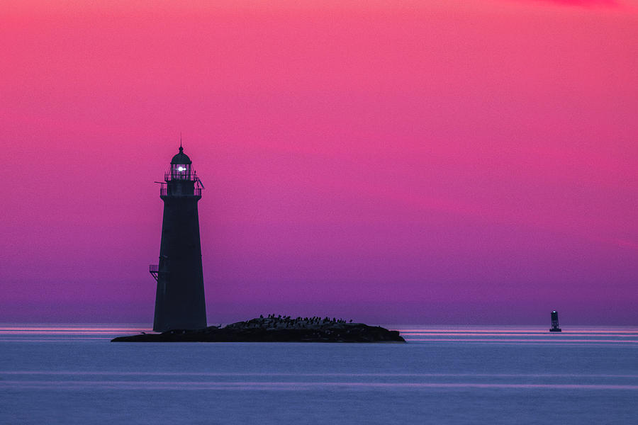Minot Ledge I Love You Lighthouse Photograph by Juergen Roth