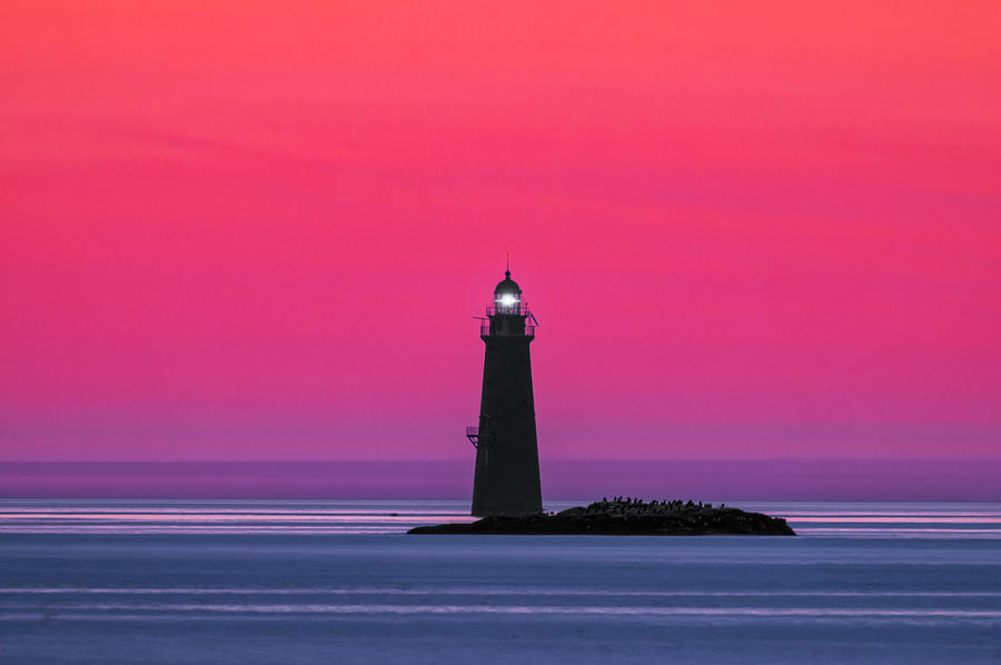 Minot Ledge Light I Love You Lighthouse Photograph by Juergen Roth