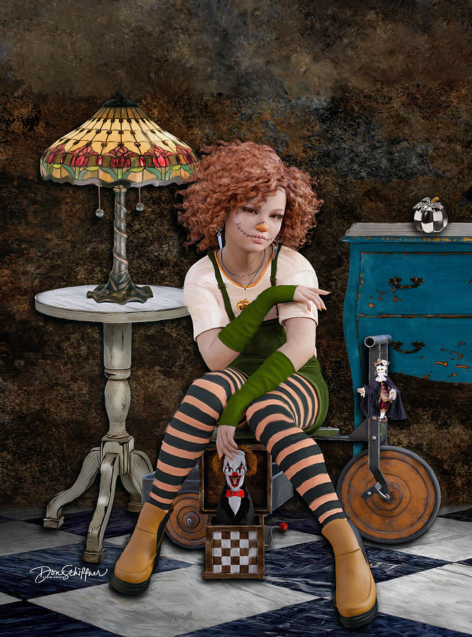 Minstrel Girl Digital Art by Don Schiffner